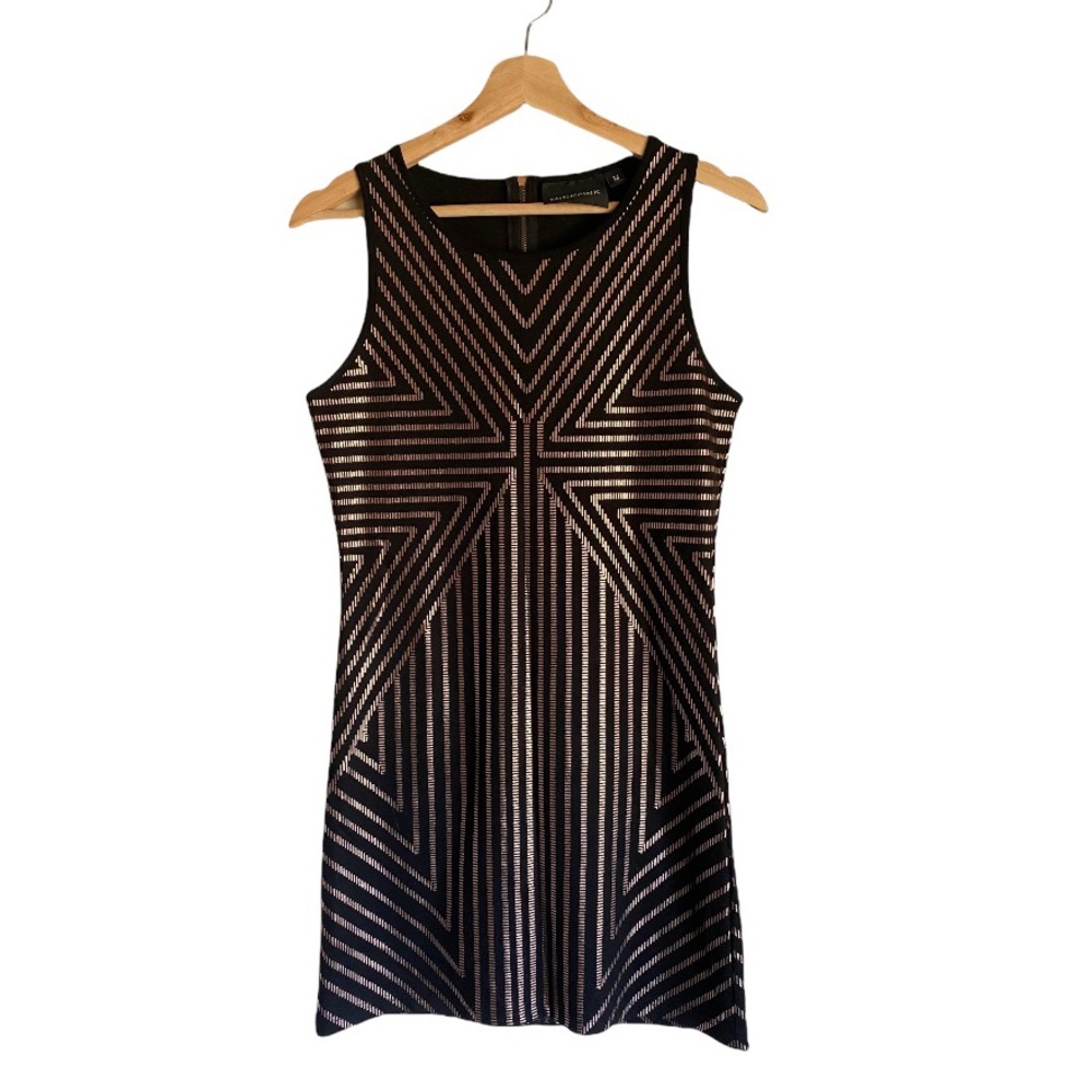 🎉HP🎉 [Mink Pink] Black & Rose Gold Dress - Picture 7 of 8